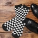 thumbnail image 4 of 2 pares de calcetines de alta elasticidad, calcetines que combinan con todo, calcetines de algodón transpirables., 4 of 6