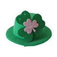 thumbnail image 3 of CALLE. Accesorio de disfraz creativo para decoración de sombrero del día de San Patricio para recuerdos de fiestas navideñas Rosa verde, 3 of 8