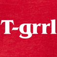 thumbnail image 3 of CafePress - Black T Shirt - Womens Football Shirt, 3 of 4