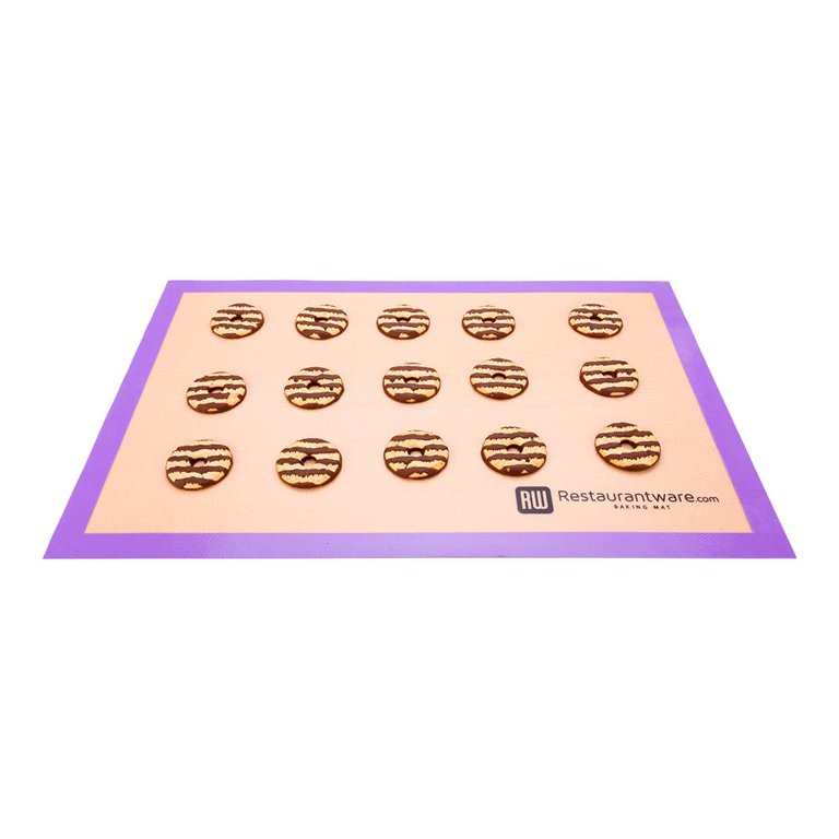 Silicone Baking Mat - Rectangle - Tan - Full Sheet - 1 Count Box