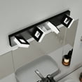 thumbnail image 4 of 4-Light LED Vanity Light, 26 Inch Adjustable, Dimmable 3-Color (3/4/6000K), Matte Black Modern, JQ9811-4T, 4 of 8