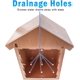 thumbnail image 5 of Casa para pájaros con espejo de 2 vías, caja nido para pájaros montada en ventana con ventosa transparente, 5 of 9