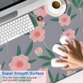 thumbnail image 2 of Long Mouse Pads for Desk,Pioneer Flower Floral Print Pattern Desk Mats on Top Of Desks, Desk Mouse Pad Extra Large with 3mm Non-Slip Base and Stitched Edge for Gaming,Office,Work,Home 47.3"x23.6", 2 of 6