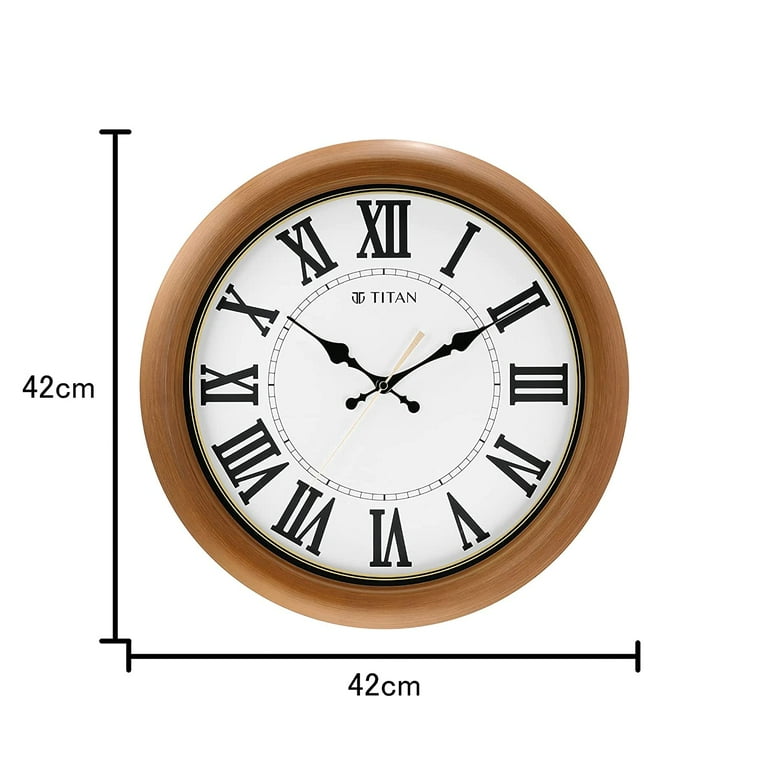 Titan wall clock online with temperature