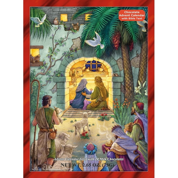 Peaceful Nativity Chocolate Advent Calendar