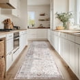 thumbnail image 2 of Tapete corredor Jinchan 91x244 cm Vintage Lavable Antideslizante, 2 of 8