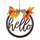 thumbnail image 1 of Bewildely Letreros redondos de clara, placas de otoño, placa llamativa, patio de festival al aire libre, tablero Adorable, de cosecha de Kits de decoración para fiestas JM01255 Bewildely HA063879-02, 1 of 6