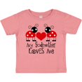 thumbnail image 3 of Inktastic My Godmother Loves Me Boys or Girls Baby T-Shirt, 3 of 5