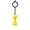 Yellow, variant on Lovely Dumbbell keychains for Women,Aesthetic Keychain Charms,Bag ＆ Purse Charms for Handbags and Backpacks Accessories