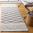 thumbnail image 2 of SAFAVIEH Marbella Jada Geometric Area Rug, Ivory/Black, 5' x 8', 2 of 8