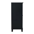 thumbnail image 5 of Linon Rapture Awning Stripe Large Cabinet, Black, 36" Wide, 5 of 10