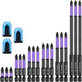 thumbnail image 1 of Cabezal de destornillador D1 antideslizante y resistente a impactos, taladro magnético, potente imán, boca de alta dureza., 1 of 5