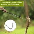 thumbnail image 3 of Unique Bargains Snake Hook Retractable Snake Catcher Snake Stick Snake Grabber Tool Reaching Tool for Rattlesnakes Python Copperhead Removal Catching Black, 3 of 6