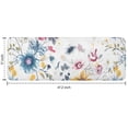 thumbnail image 7 of Pioneer Flower Floral Print Pattern Kitchen Rug Mat,Kitchen Runner Rugs Non Skid Washable,Decorative Kitchen Floor Mats for Kitchen,Sink,Laundry,17"x47.2", 7 of 7