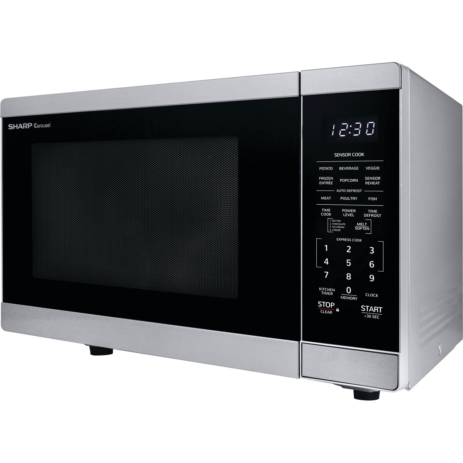 Sharp 21 Countertop Microwave With 11 Power Levels Sensor , 44 OFF