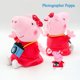 thumbnail image 4 of Peluche profesional de Peppa Pig para niños, figura de Anime, tela suave, relleno de algodón PP, juguetes, regalos de cumpleaños, 19 CM, 4 of 4