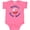 Hot Pink, variant on Inktastic Daddy's First Mate Boys or Girls Baby Bodysuit