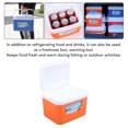 thumbnail image 3 of 5L Portable Cooler Box, Large Capacity Ice Box Cooler Keeps Food Freshness and Drink Cool, Insulated Hard Cooler Case for Travel, Camping, Picnic, 3 of 7