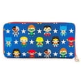 thumbnail image 3 of Justice League 110859 Justice League Chibi Zip Around Wallet, 3 of 3