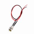 thumbnail image 4 of 4 Pcs 12v 8mm LED Panel Pilot Dash Warning Light Indicator Lamp Car Van Yellow, 4 of 4