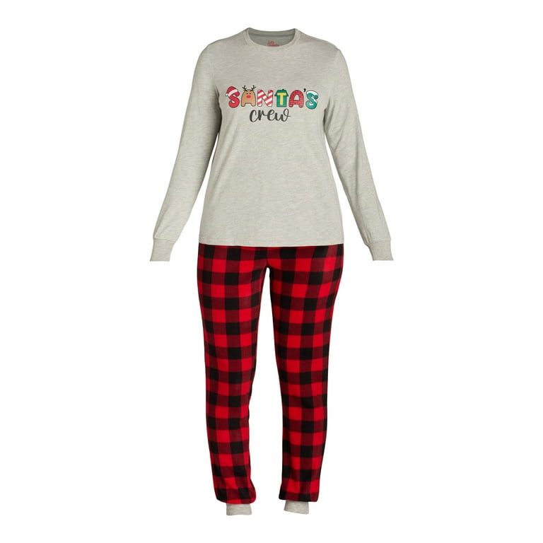 Jolly Jammies Women s Velour Matching Family Pajamas Set 2 Piece Sizes S 3X
