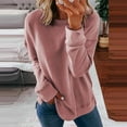 thumbnail image 2 of Kaemgyyd Oversized Sweatshirt for Women Plus Size Crewneck Long Sleeve Pullover Tops Casual Fashion Outfits Clothes, 2 of 4