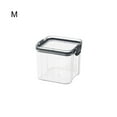 thumbnail image 2 of Flmtop Contenant de Rangement Alimentaire Transparent Scellé Empilable et Anti-Humidité avec Couvercle, 2 of 10