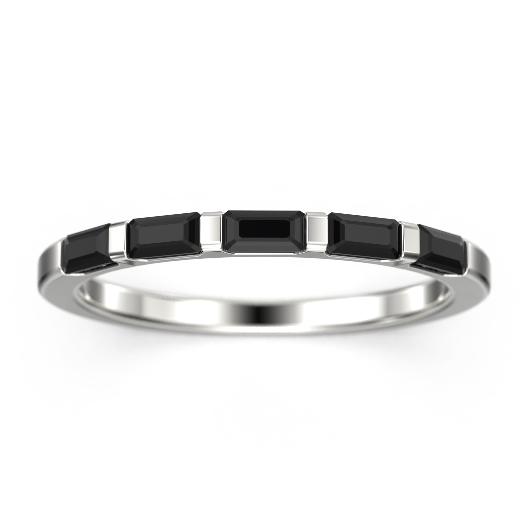 Details about   Men Fashion 6MM Stainless Steel Single CZ Bezel Set Wedding Band Ring