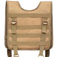 thumbnail image 4 of Chaleco de equipo de pecho acolchado Airsoft Paintball Molle tela Oxford para disparar juego de guerra, 4 of 8