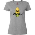 thumbnail image 3 of Inktastic Aw, Shucks Corn on the Cob Humor Women's T-Shirt, 3 of 5