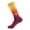 Brick Red, variant on Unisex Argyle Pattern Crew Socks Toe Retro British Style Colorful Soft Breathable Casual