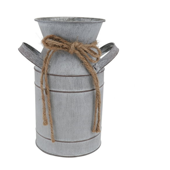 1Pc Decorative Flower Bucket Iron Bucket Adornment Flower Arrangement Prop