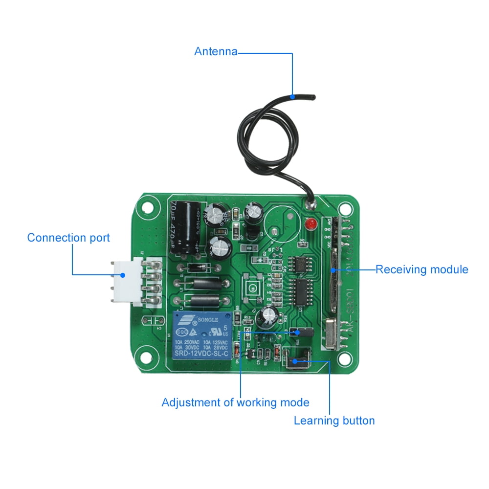 6CH DC 12V latching relay module Switch controls the high voltage H current