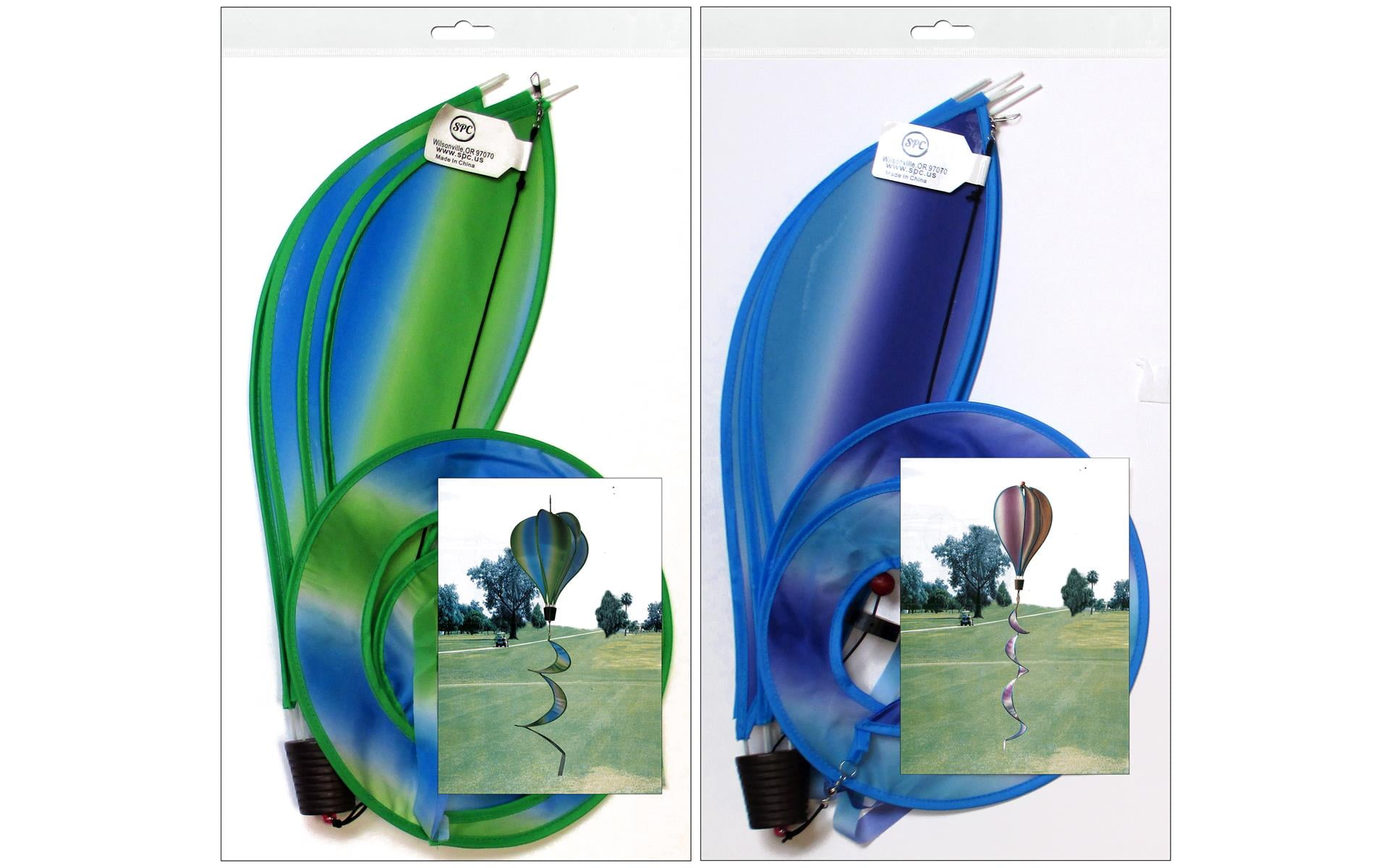 Wind Spinner Hot Air Balloon Astd 2 Colors