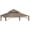 Dark Khaki, variant on Winds Replacement Canopy for Target Madaga Gazebo (Dark Blue)