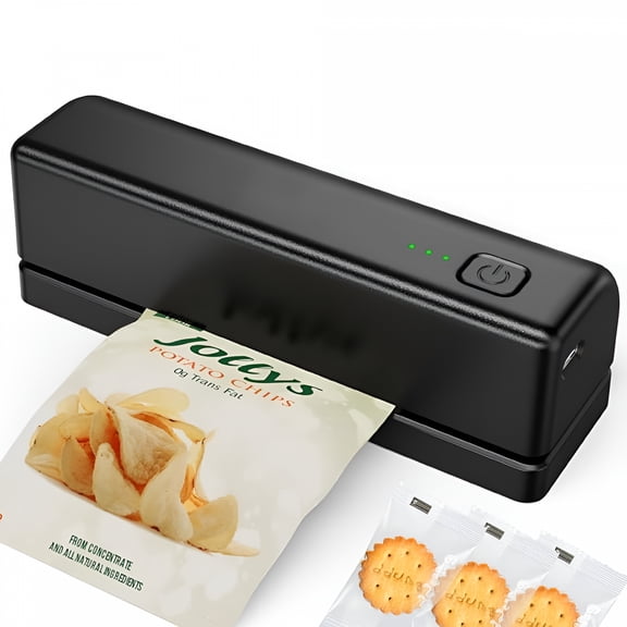 ACDANC Mini Bag Sealer,Bag Sealer Heat Seal Rechargeable Seal Bags Machine,Seal 3000mAh Portable Resealer Machine for Plastic Bags,Food Storage Snacks Freshness
