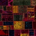 thumbnail image 1 of Ahgly Company Machine Washable Indoor Square Abstract Bakers Brown Area Rugs, 7' Square, 1 of 7