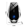 thumbnail image 3 of Binmer Car Wireless Magnetic Charger Automatic Open And Close 15W Fast Charging Intelligent Induction Scaling Electronic Control Telescoping Apply To All Mobile Phones, 3 of 8