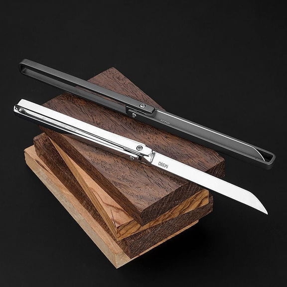 2Pcs Outdoor Folding Knife, Kadlawus Compact Pocket Knife for Camping and Hiking, Stainless Steel Blade with Safety Lock, Portable and Lightweight, Essential for Survival and Utility