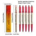 thumbnail image 3 of Double Ended Lipstick Lip Liner Two In One Multi Color Long Lasting Lip Plumping Non Fading Liner Pen, Lip Liner, 3 of 9