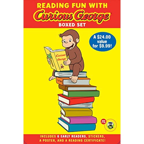 Pre-Owned Reading Fun with Curious George Boxed Set (Paperback) 0547577222 9780547577227