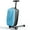 Blue, variant on Muhub 2 in 1 Scooter Luggage for Kids and Adult,Foldable Ride on Luggage with Wheels,Orange