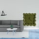 thumbnail image 2 of Figura de escritorio,Escultura abstracta de pensador para decoración de oficina y hogar.,Reloj de pared,Reloj de pared decorativo para baño y dormitorio.,Reloj de pared cuadrado silencioso y, 2 of 8