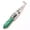 malachite, variant on 10pcs Charms Gemstone Long Hexagonal Pointed Reiki Chakra Healing Pendant 75mm-malachite