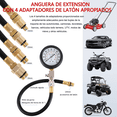thumbnail image 4 of Kit Compresómetro Bloosom  Auto Medidor Compresión Cilindros Motor Rojo, 4 of 4