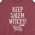 thumbnail image 3 of Hocus Pocus - Keep Salem Witchy - Women's Racerback Tank Top, 3 of 5