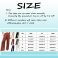 thumbnail image 3 of Bjutir Womens Pants Wide Leg Pants Summer Casual High Waisted Palazzo Pants Baggy Beach Trousers With Pocket Beige L, 3 of 6