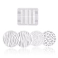thumbnail image 1 of Molde de la coastera MATS MATS MOLDOS DIY CRAFT Fabricación de silicona Almacenamiento de silicona Molde Molde suave Resistencia al calor Resina Gadgets Accesorios Tipo 2 Speravity HA009805-02, 1 of 6