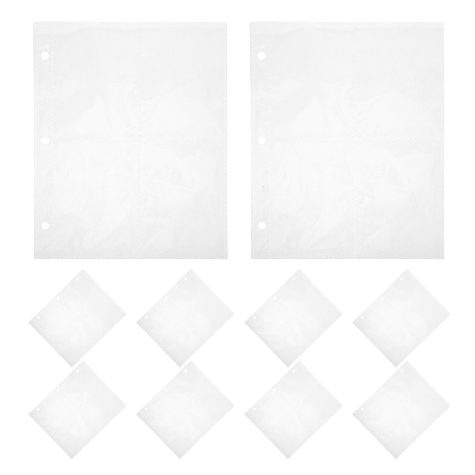 clear card sleeves for binder Amazon.com: 360 Pockets Binder Card Sleeves Double-Sided 9 Pocket Trading  Card Pages for 3 Ring Binder, Clear Plastic Pages Sleeves for Sport Cards,  Business Cards, Game Cards, Photos (20 Pack) : Toys & Games main image 1