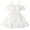 White, variant on Ruyang Toddler Backless Smocked Dress Halter Solo A-Line Ruffles Pleated Dresses Summer Cute Casual Short Dresses for Girls